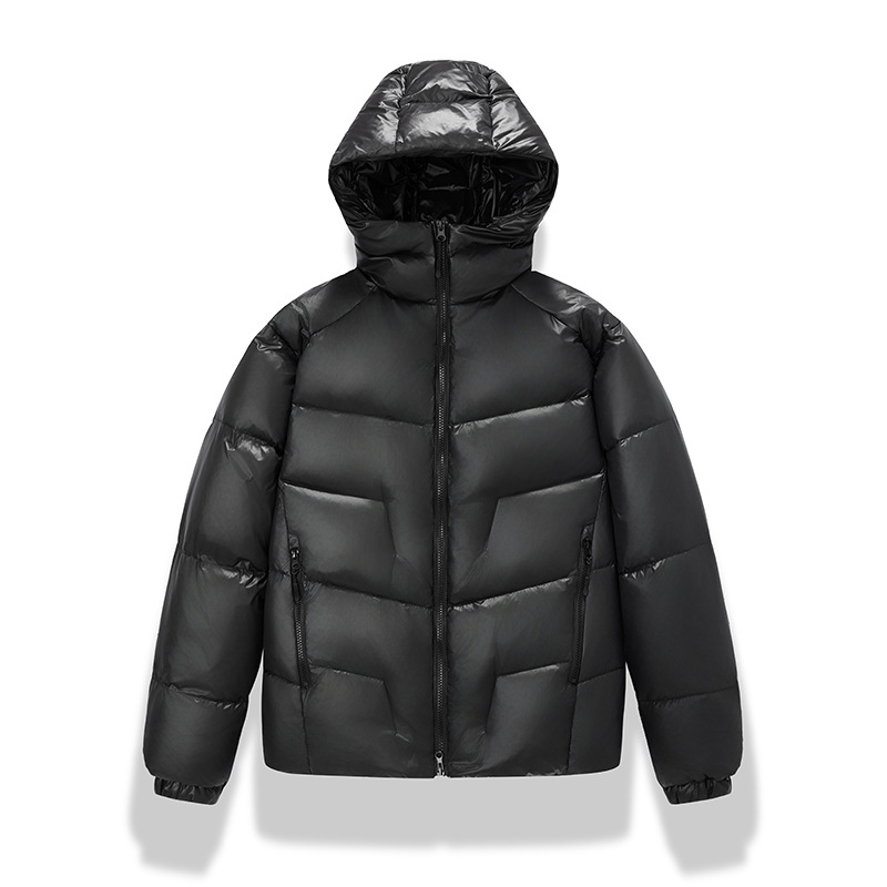 다운 재킷 남자의 겨울 셔츠 랩 남성 패션 브랜드 경량 의류 유행 짧은 감기 방지 따뜻한 재킷 남성