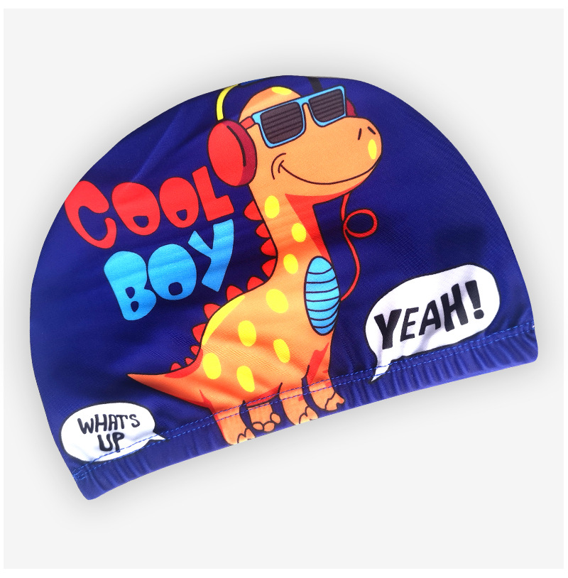 Cartoon Style Cartoon Swimming Cap Swimming Accessories 1 Piece display picture 4