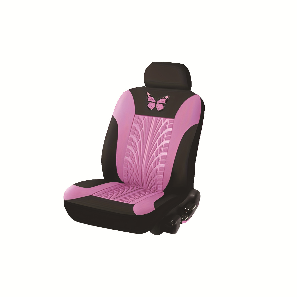 Cojín de asiento transfronterizo exclusivo para automóvil general, artesanía en relieve de mariposa, funda de asiento exquisita, cojín de asiento suave, transpirable y resistente al desgaste