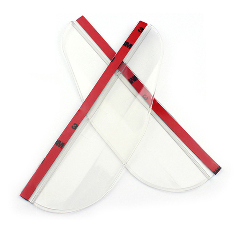 High-quality, thickened, brand-new material carbon fiber-textured car rearview mirror rain visor—protects against rain, shields from the elements, and provides excellent visibility in both sunny and rainy conditions.