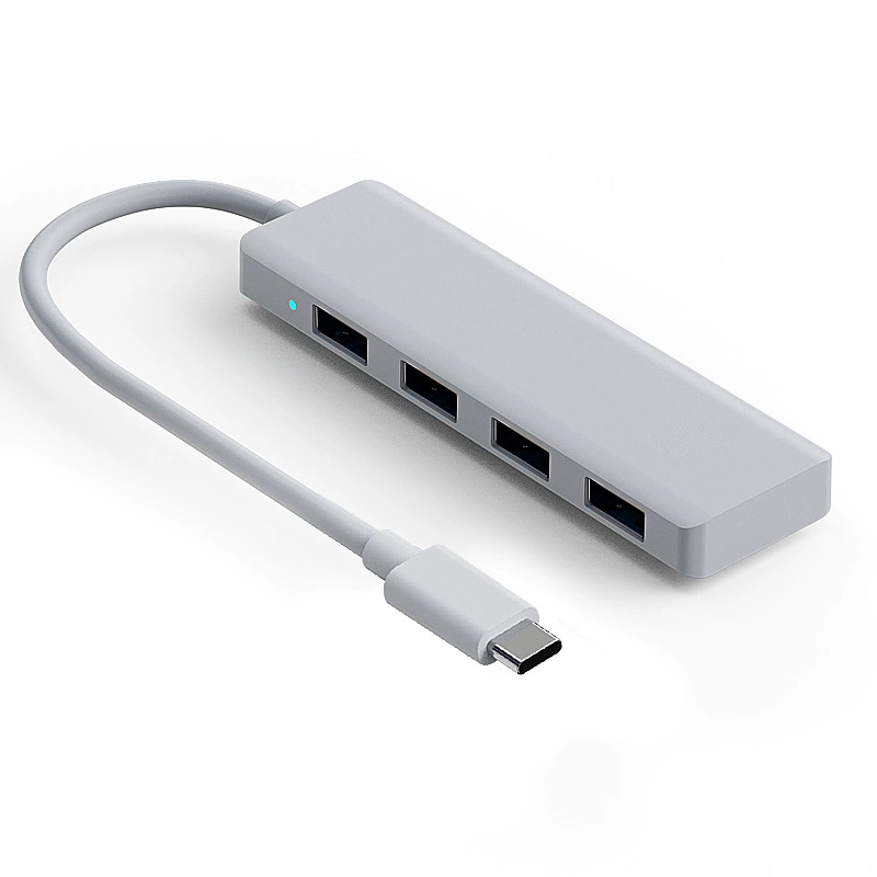 Новый приватный режим TYPE-C концентратор док-станции расширения высокоскоростной от одного до четырех многоинтерфейсный plug-and-play, ультратонкий