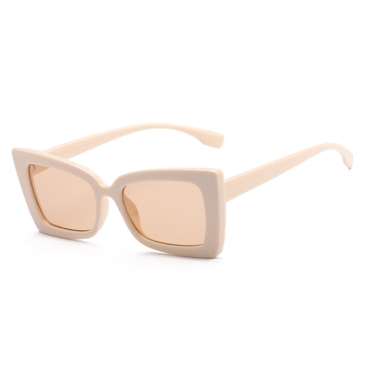 2021 Nuevas gafas de sol coreanas Gafas de sol transfronterizas europeas y americanas Caja de mujer Gafas de sol personalizadas de moda personalizadas 98056