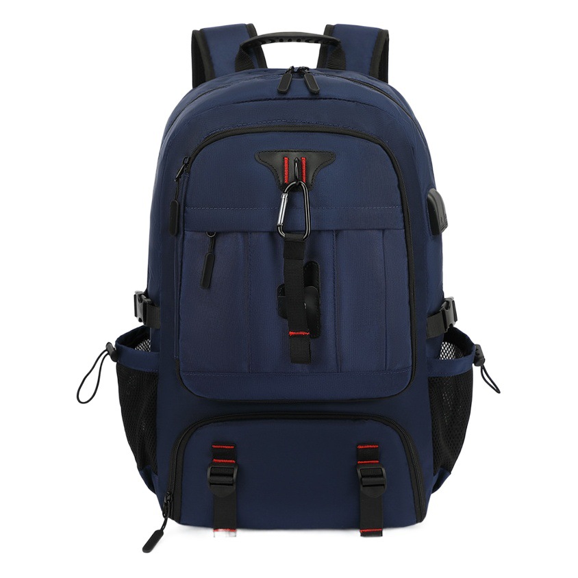Mochila de Viaje y Montañismo de Tela Oxford de Gran Capacidad para Aire Libre y Viajes