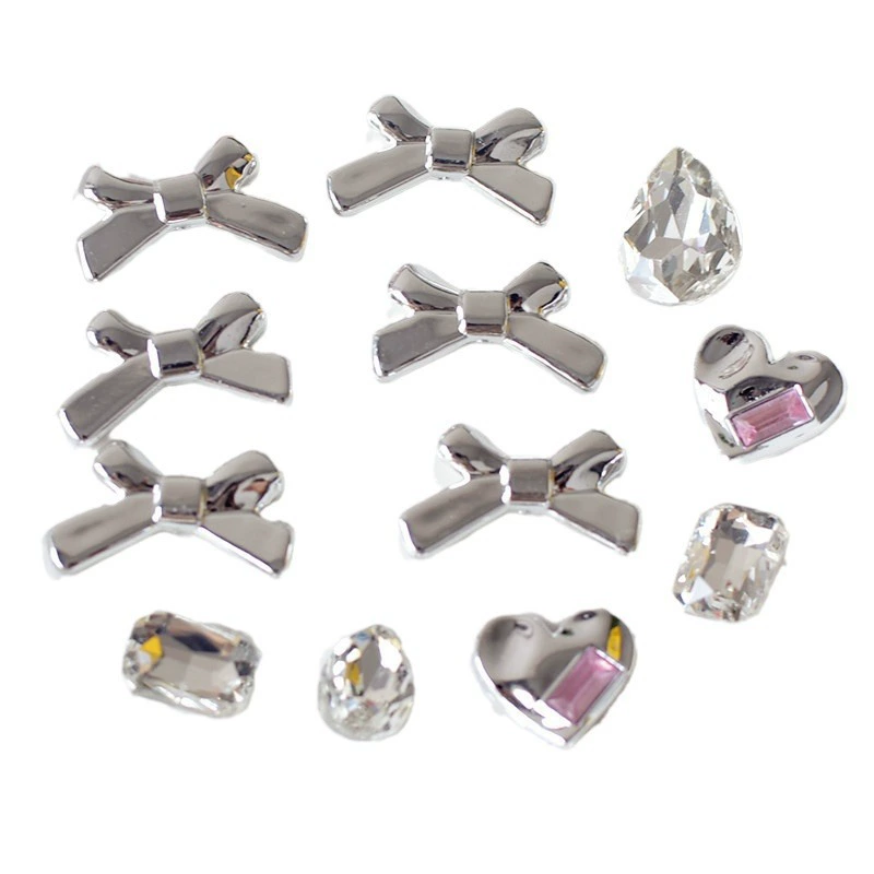 Cute diamond with bow, accessory, accessories, shoes, material, wholesale