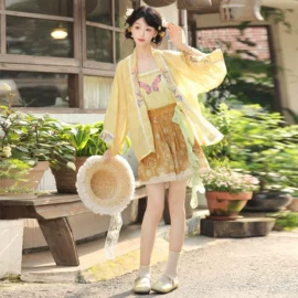 汉服套装;马面裙;童汉服