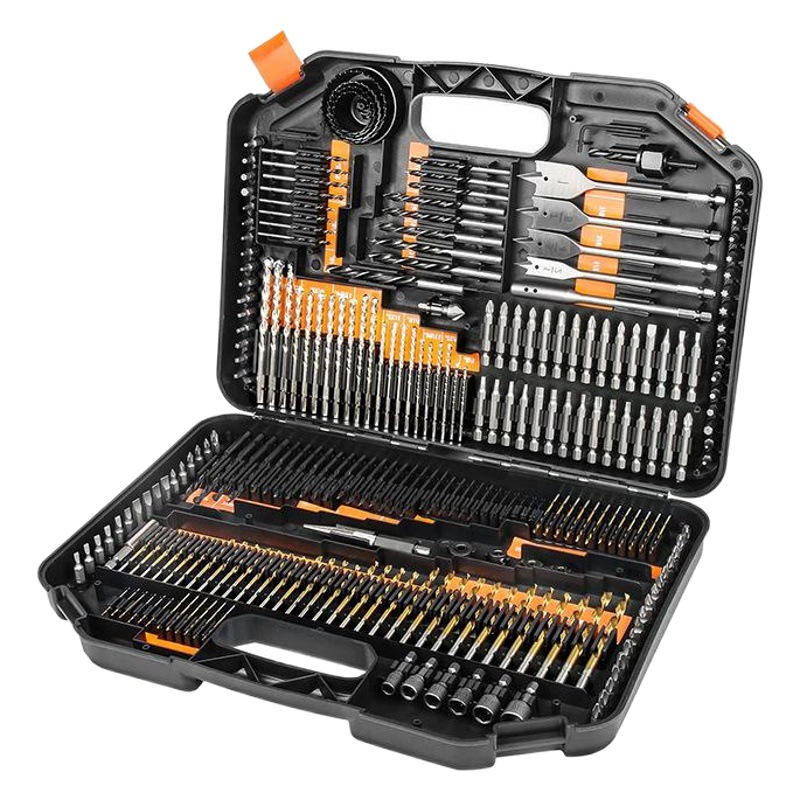 Multifuncional herramienta eléctrica accesorios 246 unids taladro combinación traje lote cabeza Twist taladro cemento agujero Accesorios