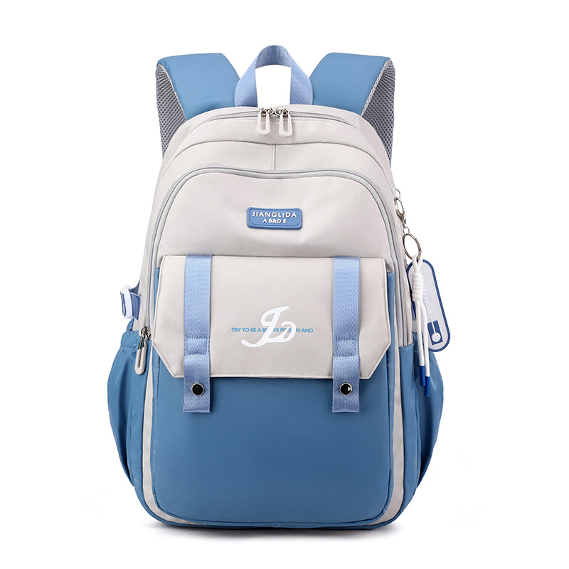 Nueva mochila niñas ins alta calidad estudiante de secundaria mochila estudiante universitario de gran capacidad mochila de moda para mujer