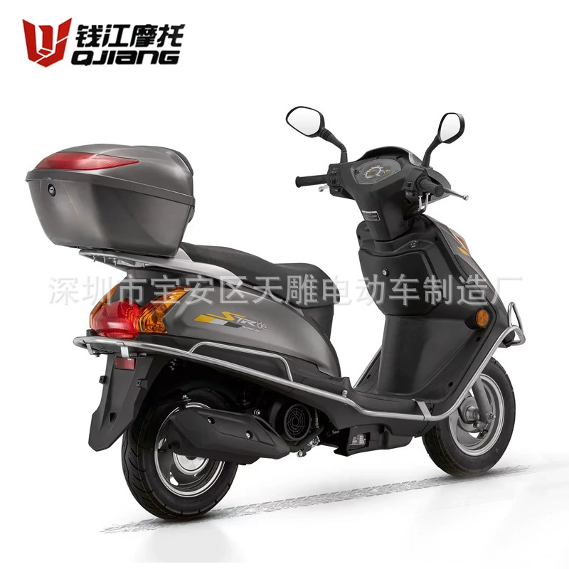 Qianjiang бренд Tianyue 125CC скутер полный комплект мотоцикла Национ IV электрическая инъекция для мужчин и женщин вакуумный топливный экономичный можно перечислить