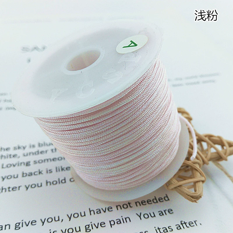 Маленькая баррель А-линией DIY украшение браслет из красной веревки, переплетённая красная нить, красная верёвочная тема, ручная работа, ожерелье-нить, жадовая линия, ручная верёвка