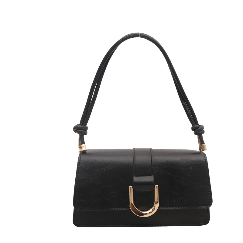 Diseño francés de nicho retro bolso debajo de la axila para mujeres 2024 otoño y invierno nuevo paquete de mano de hombro de alta calidad