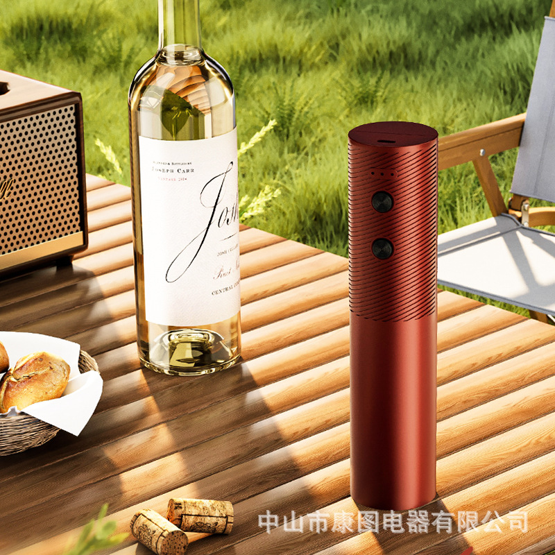 Abridor de botellas de vino eléctrico, base de alta gama, tapón de vino de regalo, abridor de botellas de vino, destornillador automático, artefacto de apertura de vino