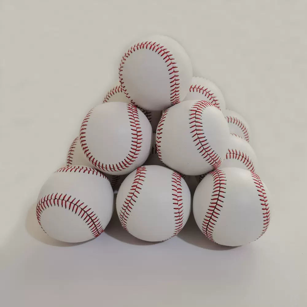 棒球牛皮材质羊毛芯手工缝制比赛训练商超专用支持OEM加工订制