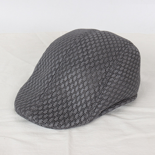 Supplying plum blossom mesh caps, summer outdoor sun hats, elderly men's mesh caps, mesh hats for middle-aged and elderly people, Zhongshan caps.