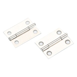 Factory wholesale 1.5 inch stainless steel hinge 36mm/38mm gift box case mini flat hinge