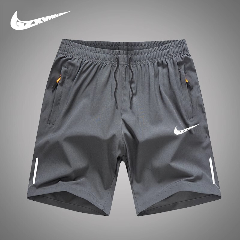 Summer Ice Silk Sports Shorts Men's Thin Quick-drying Loose Youth Basketball Pants plus size Casual Five-point Pants Men Summer Ice Silk Sports Shorts Men's Thin Quick-drying Loose Youth Basketball Pants plus size Casual Five-point Pants Men