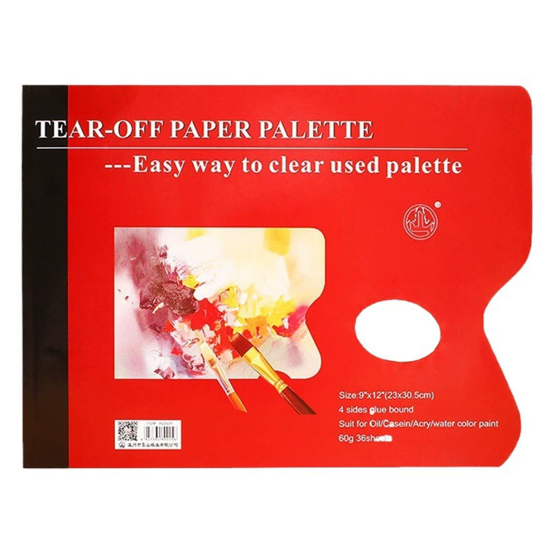 Съемная бумага для смешивания цветов Mountain Brand, одноразовая акриловая гуашь, картина маслом, палитра, Цветовая палитра