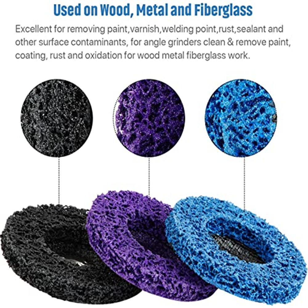 5寸125mm抛光轮 除锈除油漆打磨片不锈钢金属打磨轮磨盘研磨片