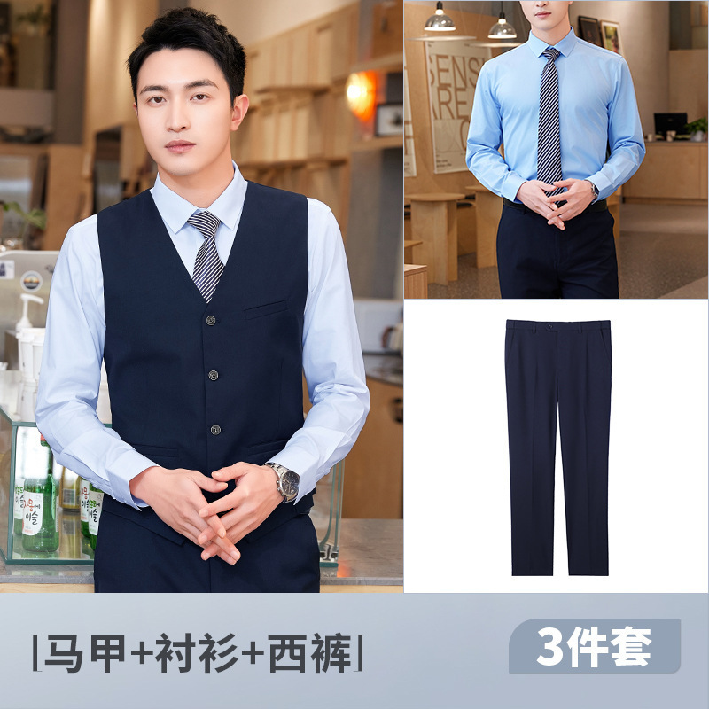 スーツ、ベスト、男女結婚式、花婿の付添人グループドレス、ビジネスカジュアル、KTVホテル作業服、プロフェッショナルウェア|undefined