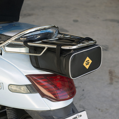 Electric vehicle motorcycle side bag outdoor riding bag rear seat bag shelf bottom bag rear side bag