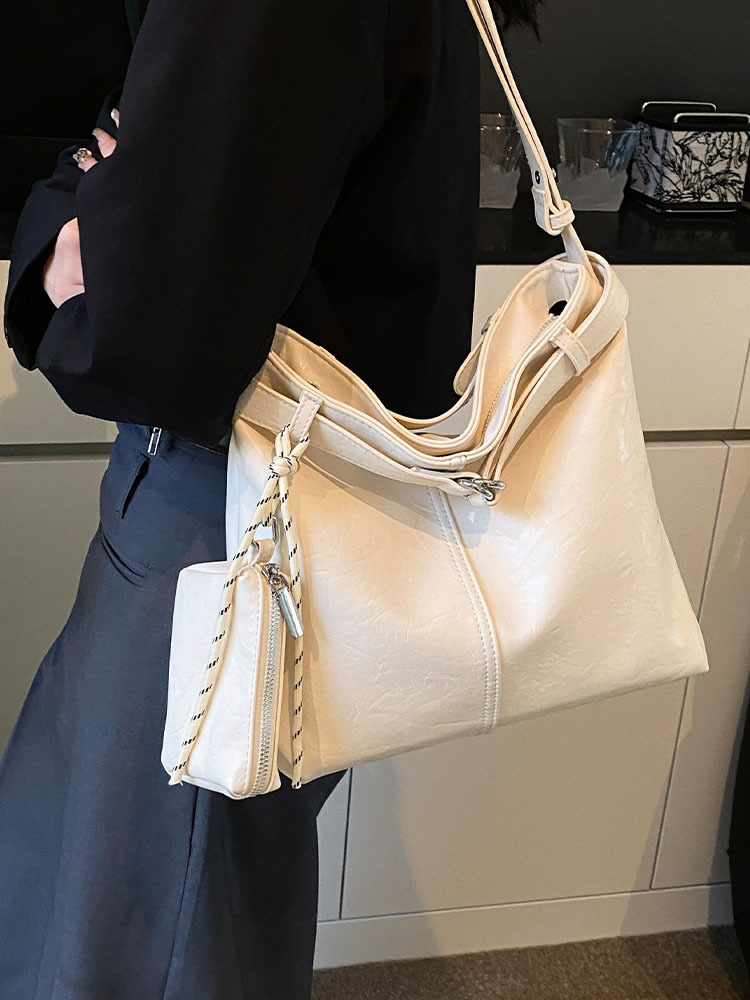 Bolso de mujer moda casual bolso de mujer invierno nuevo estilo coreano de gran capacidad de viaje al trabajo mochila textura superior