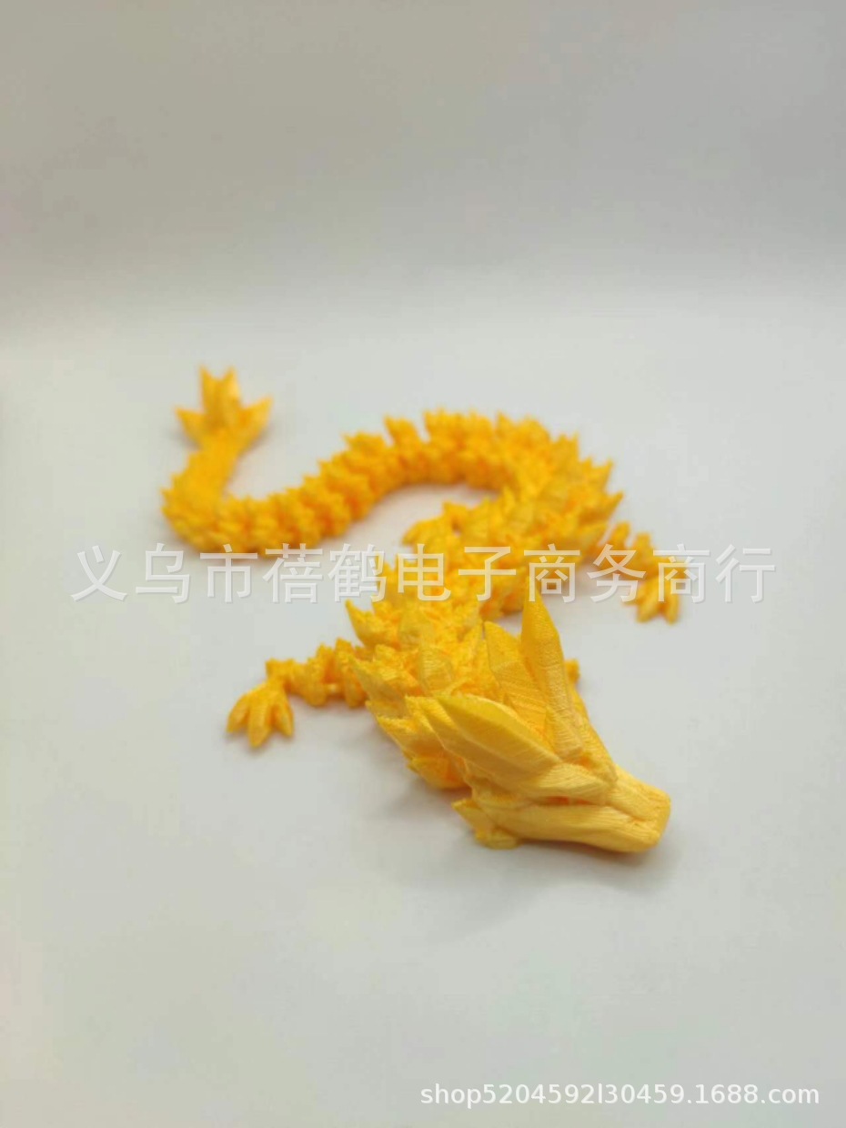 Tanque de peces paisaje decoración 3D impresión conjunta dragón chino decoración creativa conjunto dragón huevo Halloween Navidad