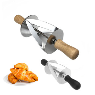 Baking tool horn bag tool roller stainless steel horn bag skin cutter horn bag horn bag knife