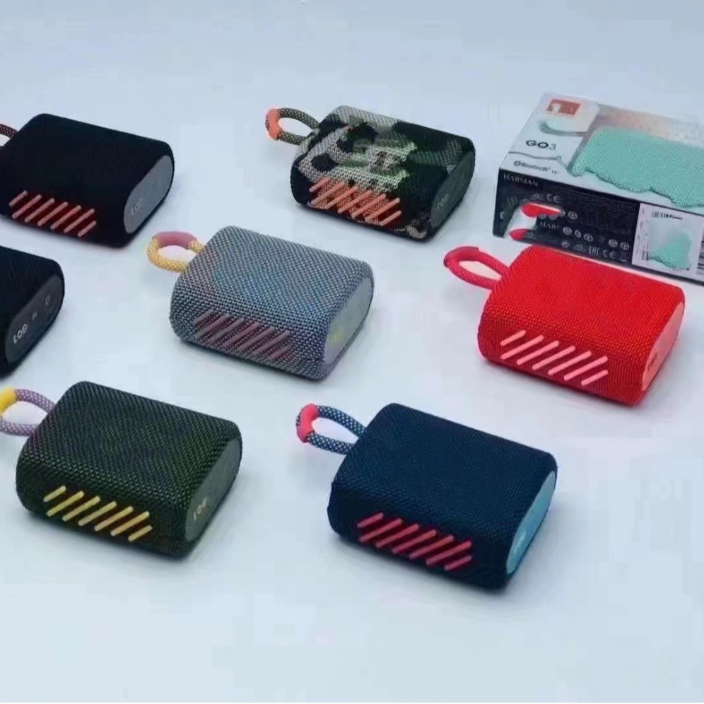 跨境GO3金砖三代无线蓝牙音箱便携户外运动迷你音响家用小钢炮