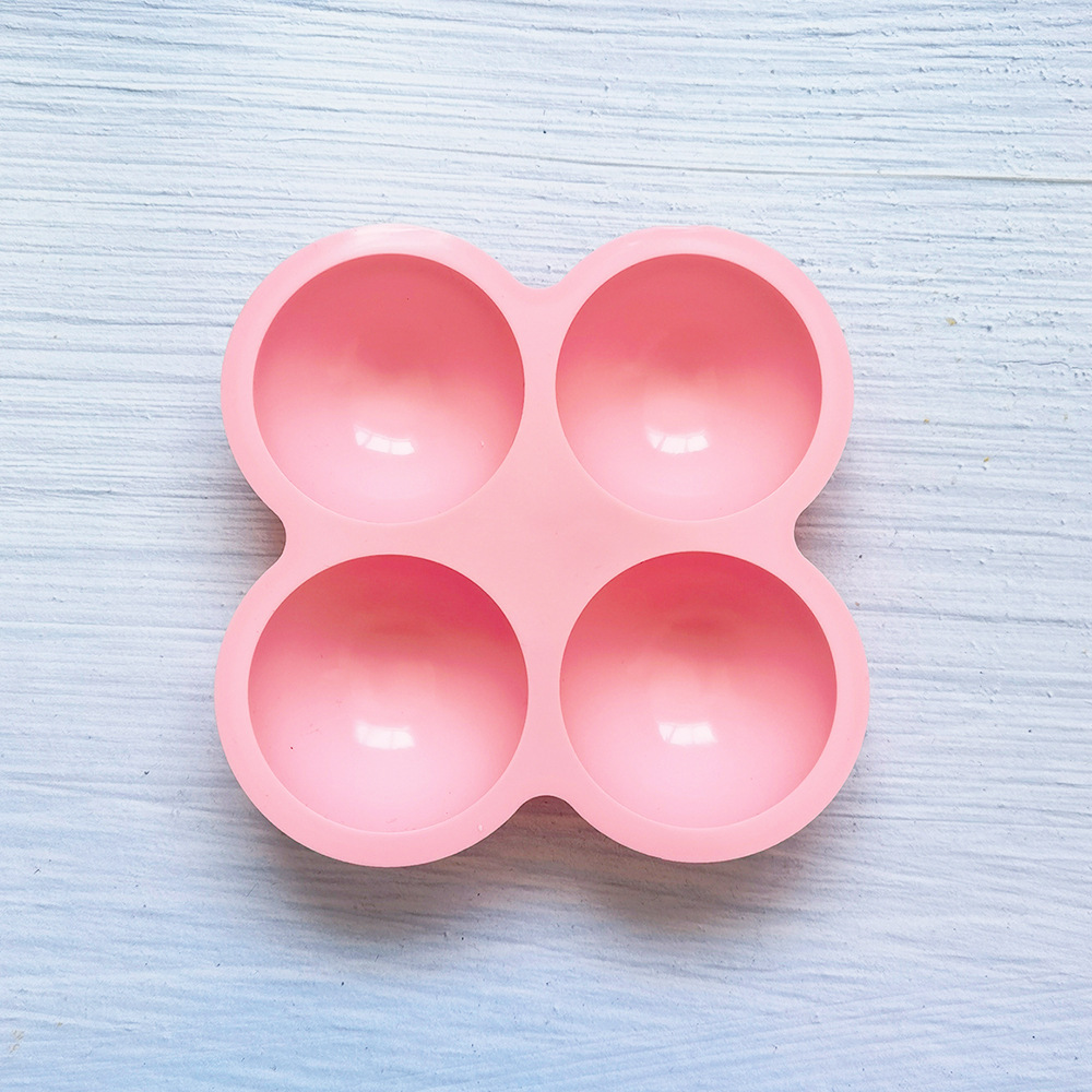 4 líneas 36 molde de silicona para pastel helado pudín molde de postre jabón utensilios de cocción