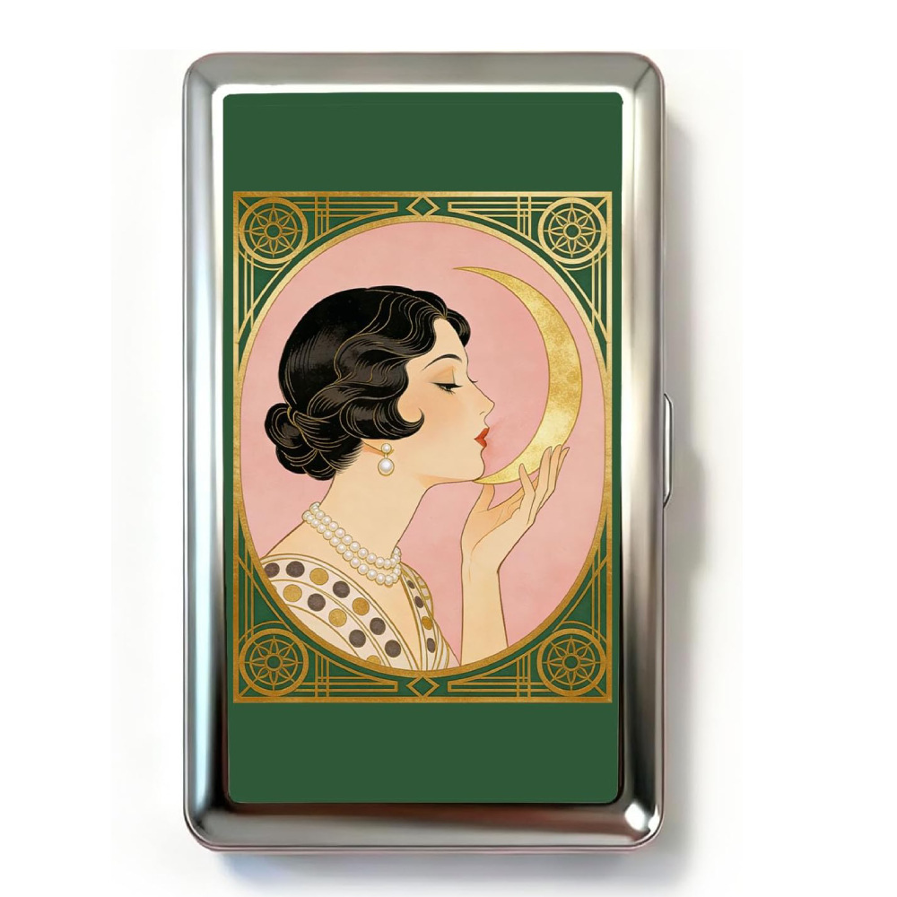 Amazon retro estilo de arte decorativo multifuncional bolsa de tarjetas y caja de almacenamiento de efectivo una prueba de patrón de fabricación