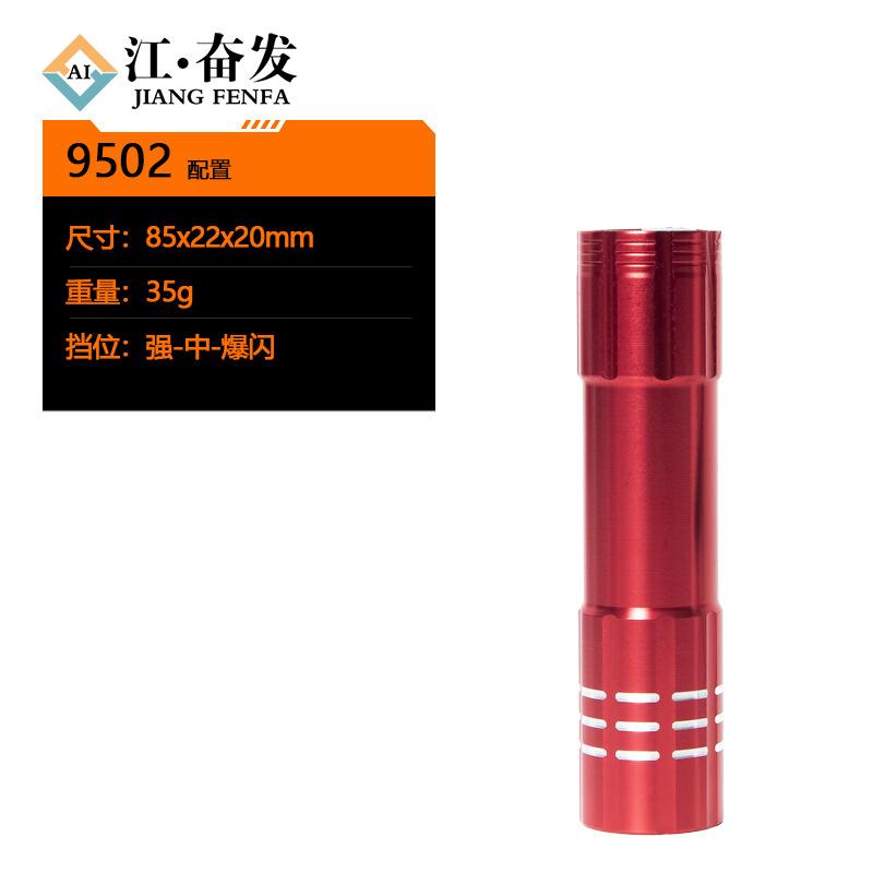 Luz portátil mini linterna portátil, luz de largo alcance al aire libre, linterna LED pequeña