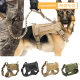 Amazon Explosion Outdoor Tactical Dog Clothing Dog Rope Dog Vest Dog Collar suit Explosion-proof Traction suit