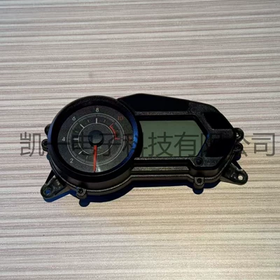 Motorcycle Modified LCD Digital Instrument BAJAJ Pulsar 135 Modified Digital Gauge for Oil Level, Speed, and RPM