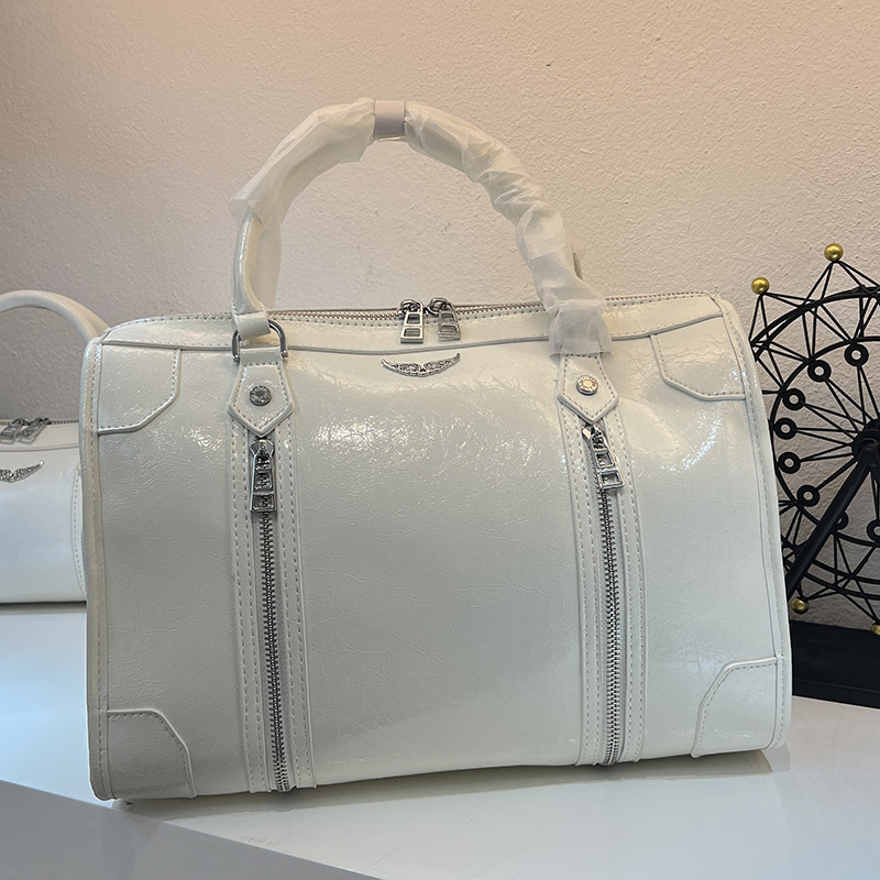 대형 오일 스킨 화이트