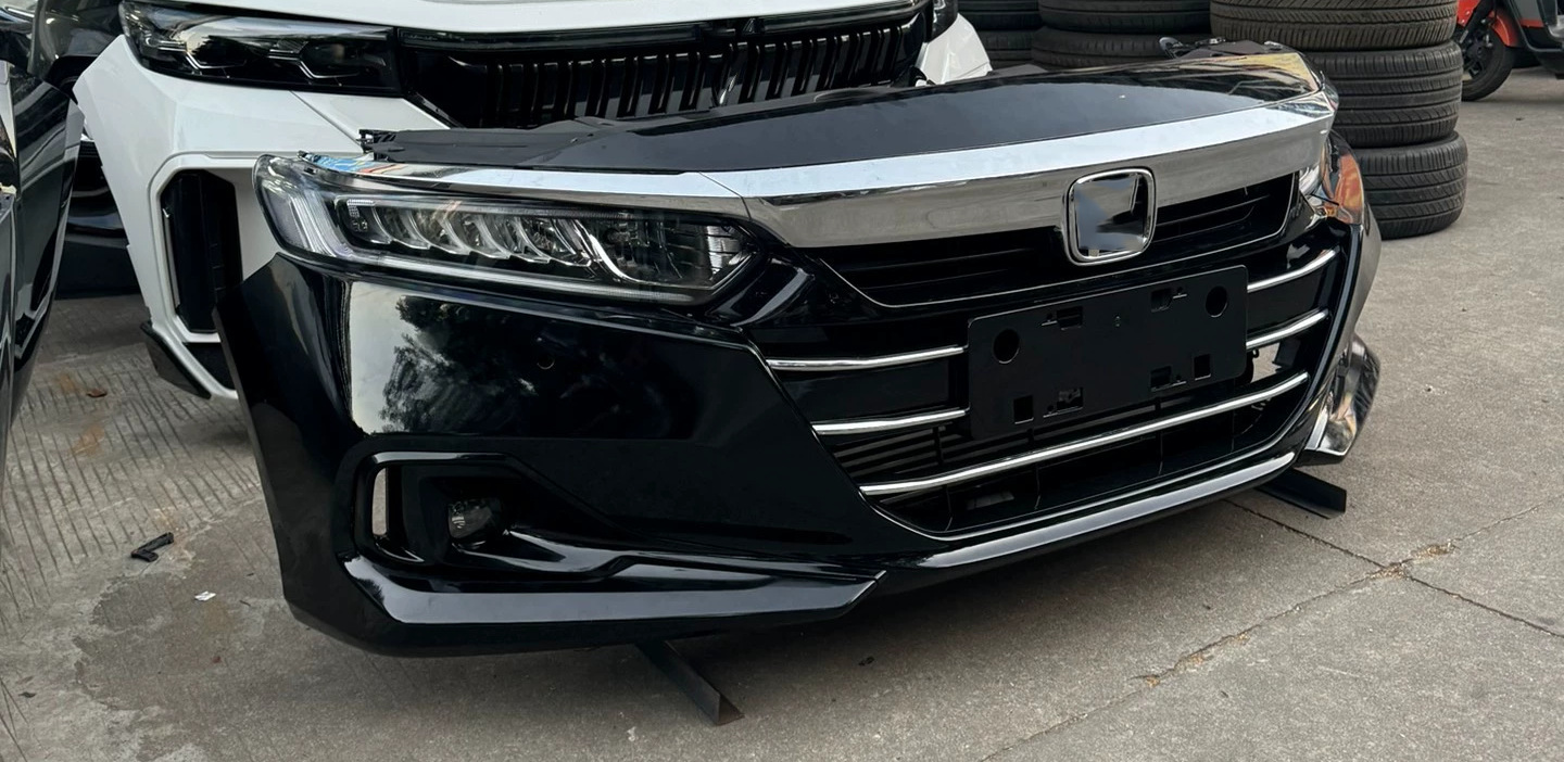 Suitable for Honda Accord 10th generation: front lip, front bumper, front nose cut, hood, fender, headlight