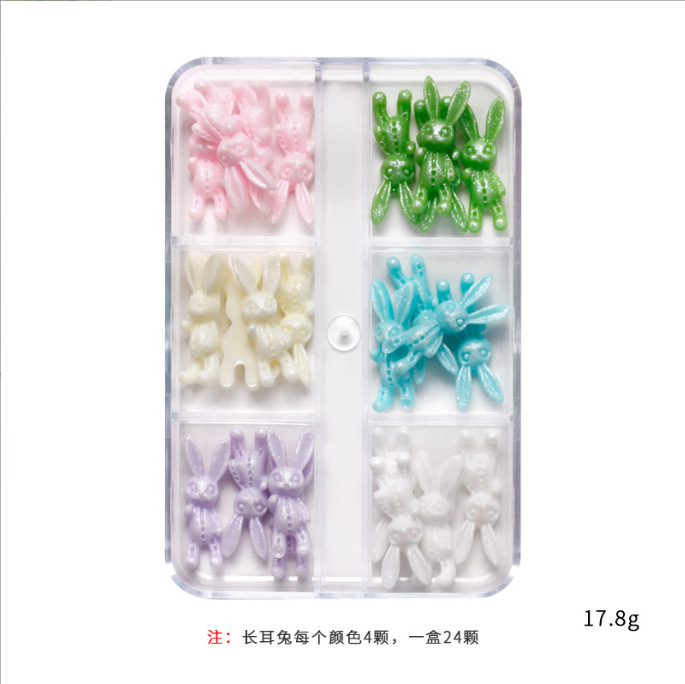 Mermaid Hermione color mezclado in viento material de manicure taladro accesorios de uñas accesorios de joyería de manicure al por mayor