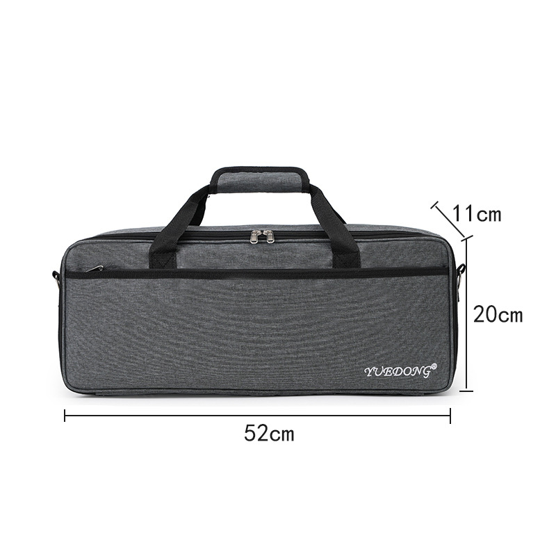 Funda de Almacenamiento para Pedalera de Guitarra de Tela Oxford Impermeable y Ultraligera