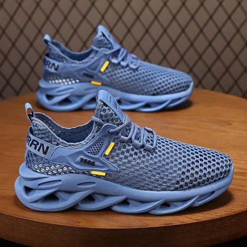 Summer Mesh Men's Athletic Shoes, Lightweight, Breathable, Low-Top Casual Shoes, Water-Resistant