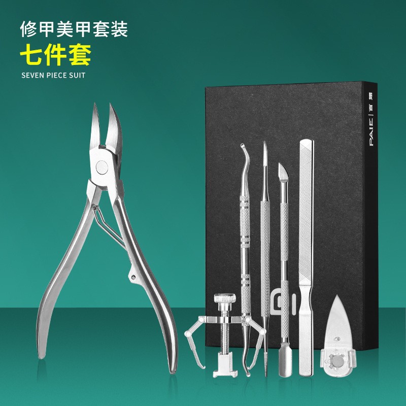 Alicates cortaúñas acero inoxidable para uñas encarnadas