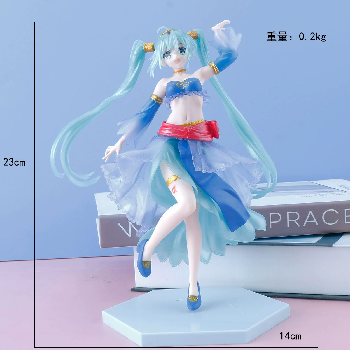 Фигура PVC (Хацунэ Мику) Модель две — 15–22 см милый настольный коллекционный предмет, множество поз