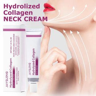 Jaysuing Hydrolyzed Collagen Neck Cream Shaping Swan Neck Smooth Desalination Neck Cream