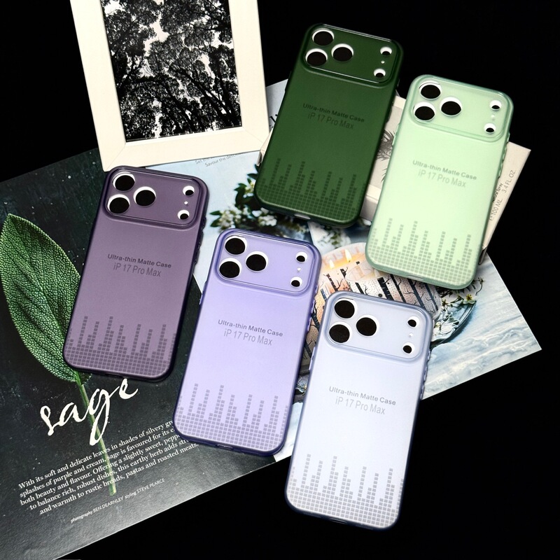 Ultra-Thin Suitable for Apple 17Promax Frosted Skin-Feel Mobile Phone Case Iphone17 Bare Metal Feel 16 Fine Hole Protection
