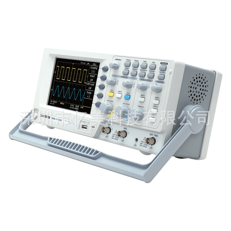 GWINSTEK固纬GDS-1102A-U 1072C示波器GDS-1102C双通道70/100MHz