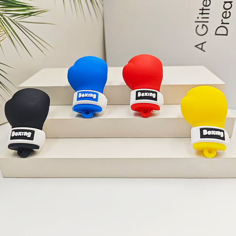 Simulated Boxing Glove Keychain Pendant, Mini Boxing Glove Bag Accessory, Sports Peripheral Desktop Ornament Simulated Boxing Glove Keychain Pendant, Mini Boxing Glove Bag Accessory, Sports Peripheral Desktop Ornament