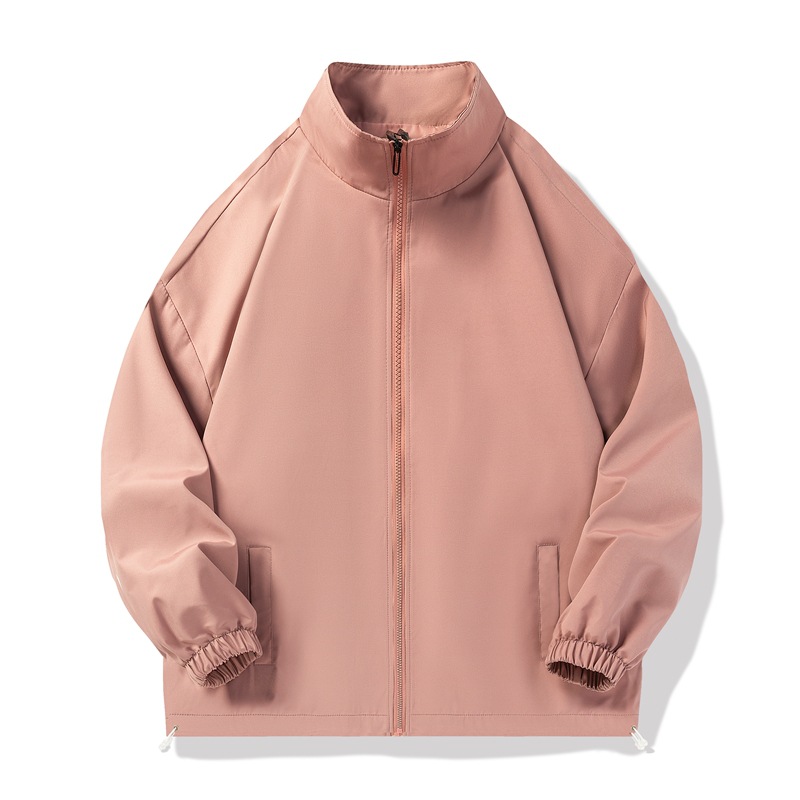 Men's clothing Fashion brand jacket Korean style loose casual versatile stand collar coat Hong Kong style fashion large size spring and autumn tops_voghion.com