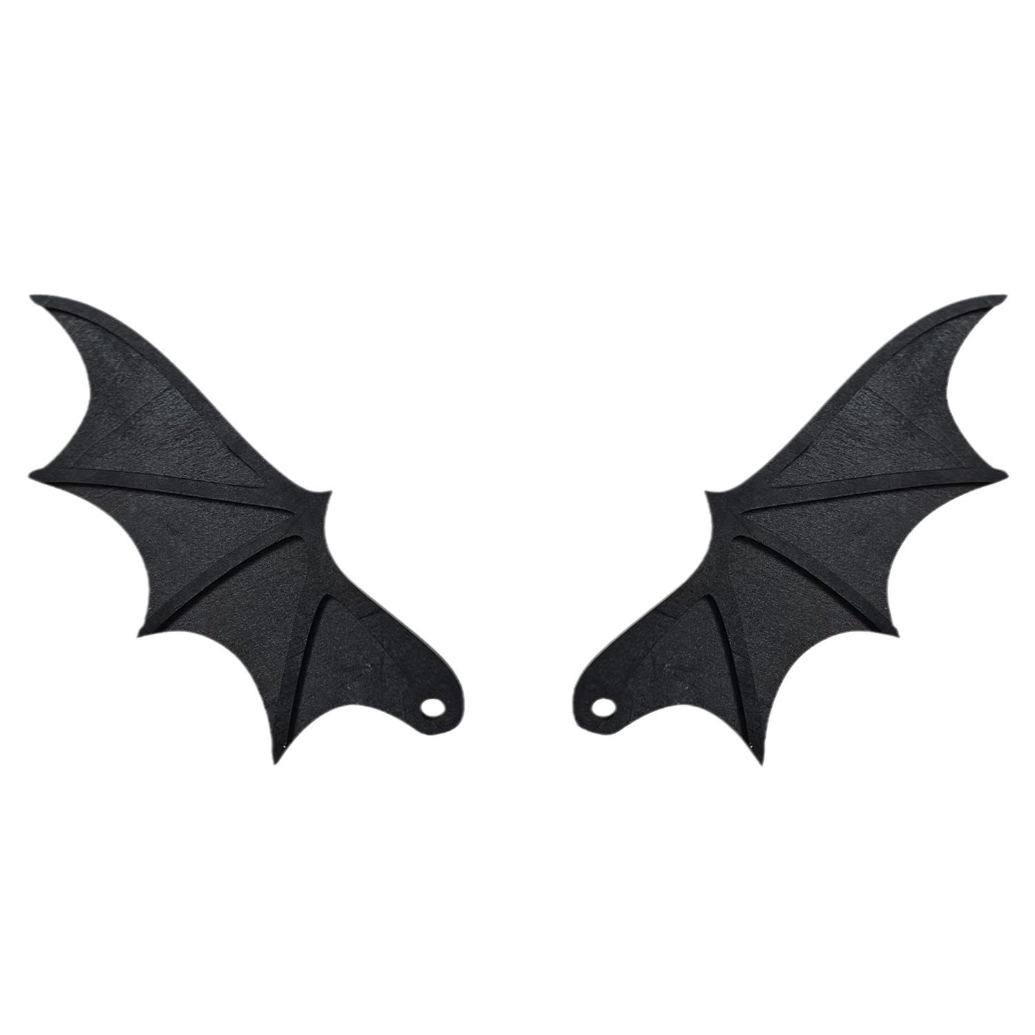 Decoración de Halloween coche alas de murciélago decoración de pared de madera suministros de ambiente de fiesta alas de murciélago de madera