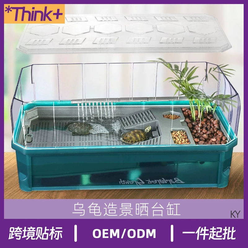 Черепаха аквариум экологический аквариум для домашнего ландшафта