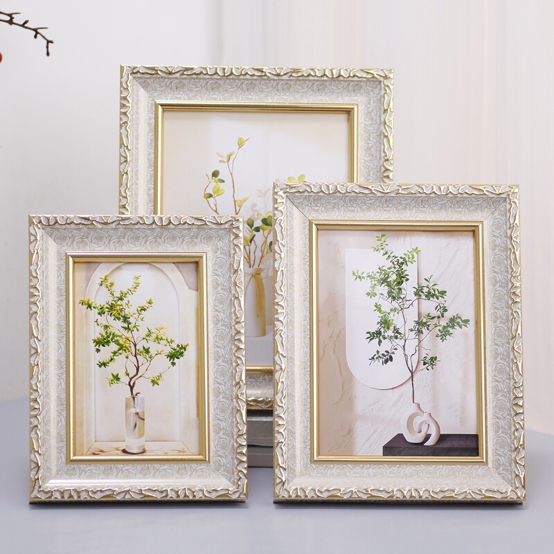 [Large Quantity Discount] Family Photo Frame 6781012inch A45 Photo Frame Table Hanging Wall Photo Wash Office