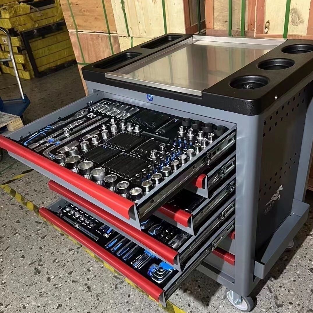 鑫瑞SRUNV汽修工具车组套加厚可移动7层抽屉式维修五金其他