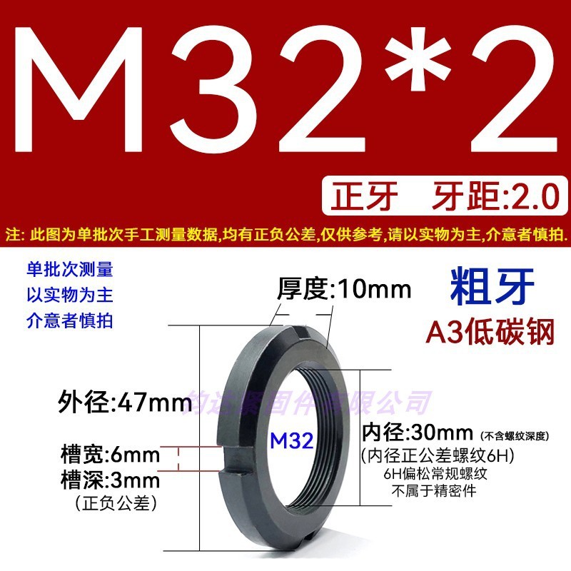 国標丸ナット止め溝入れロックナット元型ロックメス太い歯の細い歯の反歯1.5四溝とキャップ812|undefined
