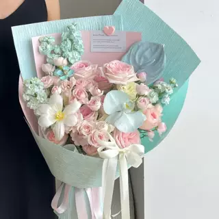 手工百褶纸鲜花花束包装纸花艺花店包花纸手工diy礼品材料批发